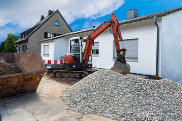 Obraz premium Bagger