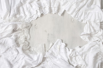 White cotton woman clothes