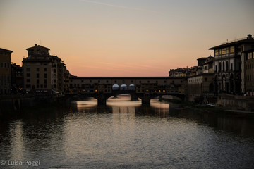 Obraz premium Ponte Vecchio, Firenze