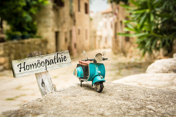 Schild 319 - Homöopathie