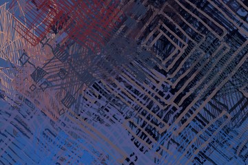 Abstract painting on canvas. Hand made art. Colorful texture. Modern artwork. Strokes of fat paint. Brushstrokes. Contemporary art. Artistic background image.