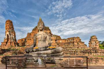 Ayutthaya Temples - obrazy, fototapety, plakaty