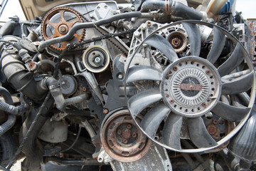Wide open engine