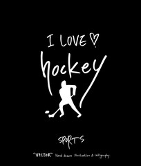 스포츠 포스터 / 손으로 그린 스포츠 그림