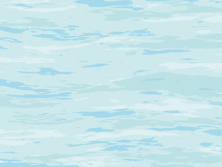The light texture of the water. Abstract natural background with different shades of blue. Vector illustration 