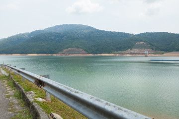 Obraz na płótnie Canvas the largest dam in Penang, Malaysia.