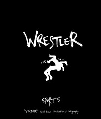 스포츠 포스터 / 손으로 그린 스포츠 그림