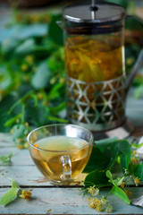 LINDEN BLOSSOM  tea .. style vintage.