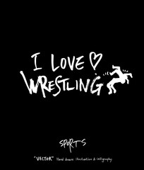 스포츠 포스터 / 손으로 그린 스포츠 그림