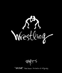 스포츠 포스터 / 손으로 그린 스포츠 그림