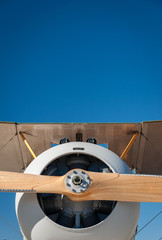 Engine of a WWI biplane © Randal