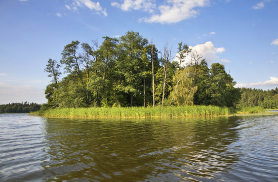 Rospuda lake near Augustow. Poland