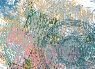 Abstract painting on canvas. Hand made art. Colorful texture. Modern artwork. Strokes of fat paint. Brushstrokes. Contemporary art. Artistic background image.