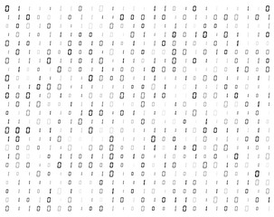 binary code stream background data vector design
