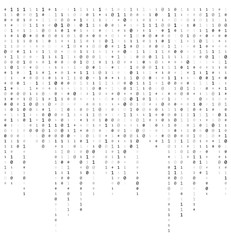 binary code stream background data vector design