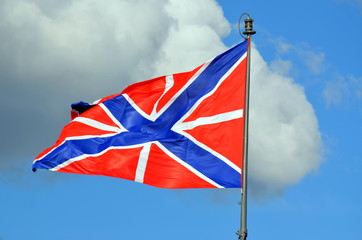 Jack (naval flag) and fortress flag of Russia