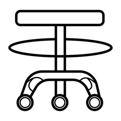 Office chair icon