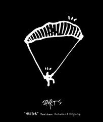 스포츠 포스터 / 손으로 그린 스포츠 그림