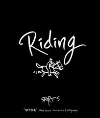 스포츠 포스터 / 손으로 그린 스포츠 그림