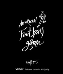 스포츠 포스터 / 손으로 그린 스포츠 그림