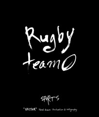 스포츠 포스터 / 손으로 그린 스포츠 그림