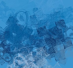 Abstract painting on canvas. Hand made art. Colorful texture. Modern artwork. Strokes of fat paint. Brushstrokes. Contemporary art. Artistic background image.