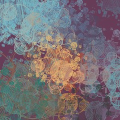 Abstract painting on canvas. Hand made art. Colorful texture. Modern artwork. Strokes of fat paint. Brushstrokes. Contemporary art. Artistic background image.