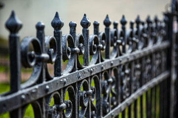 metal fence