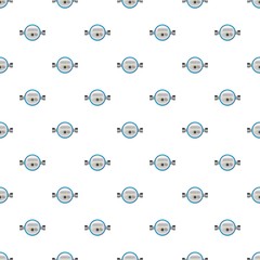 Water meter pattern seamless repeat in cartoon style vector illustration