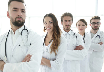 Fototapeta premium professional team of doctors therapists