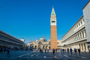 Venice Saint Mark's square  - obrazy, fototapety, plakaty