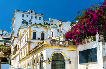 Naklejka premium Moorish Revival architecture in Algiers, Algeria