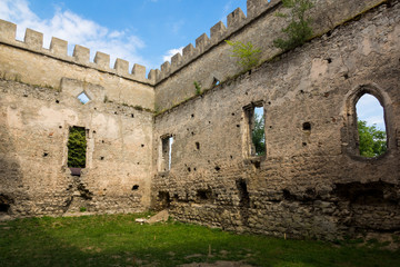 Castle in Szydlow, Swietokrzyskie, Poland
