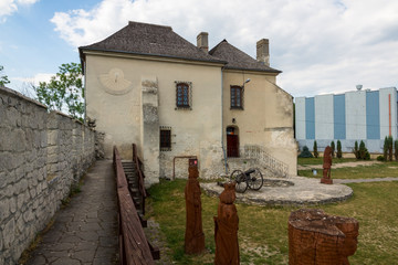Fototapeta na wymiar Treasury near castle in Szydlow, Swietokrzyskie, Poland