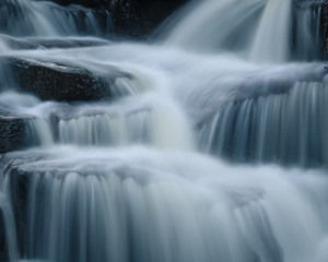 Fototapeta na wymiar Waterfalls, Virginia Water, UK