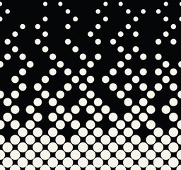 abstract halftone geometric vector patter