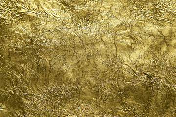 Shiny gold foil suitable for luxury background