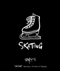 스포츠 포스터 / 손으로 그린 스포츠 그림