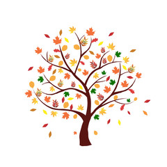 Obraz na płótnie Canvas Herbst Baum