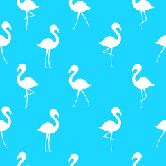 Flamingo seamless pattern
