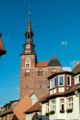 Fototapeta premium Stephansdom in Tangermünde
