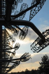 Duga - Radaranlage in Tschernobyl im Winter 2018 © Antje