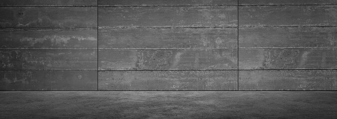 Dark Concrete Wall Stage Background Scene