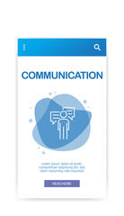 COMMUNICATION INFOGRAPHIC