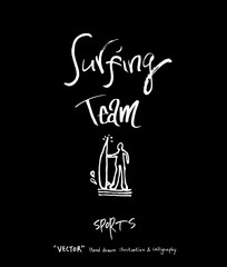 스포츠 포스터 / 손으로 그린 스포츠 그림