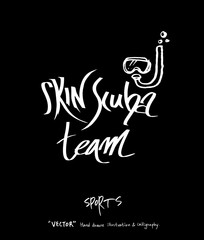 스포츠 포스터 / 손으로 그린 스포츠 그림