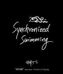 스포츠 포스터 / 손으로 그린 스포츠 그림