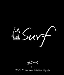 스포츠 포스터 / 손으로 그린 스포츠 그림