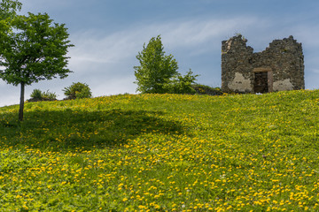 Remains of Saris castle