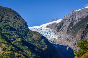 Schilderijen op glas Franz Josef Glacier, Nieuw-Zeeland © daboost